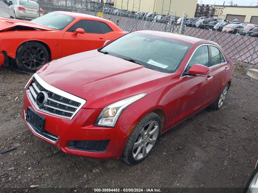 2014 Cadillac Ats Luxury VIN: 1G6AH5SX8E0189706 Lot: 38894453