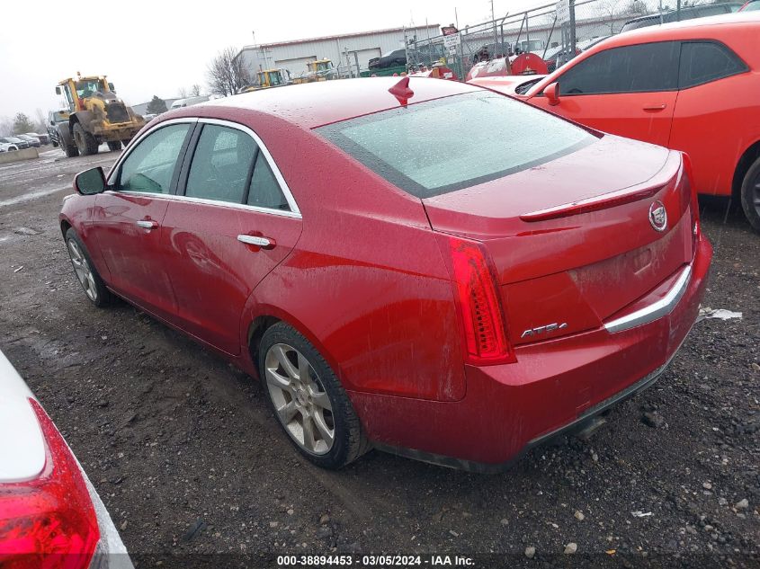 2014 Cadillac Ats Luxury VIN: 1G6AH5SX8E0189706 Lot: 38894453