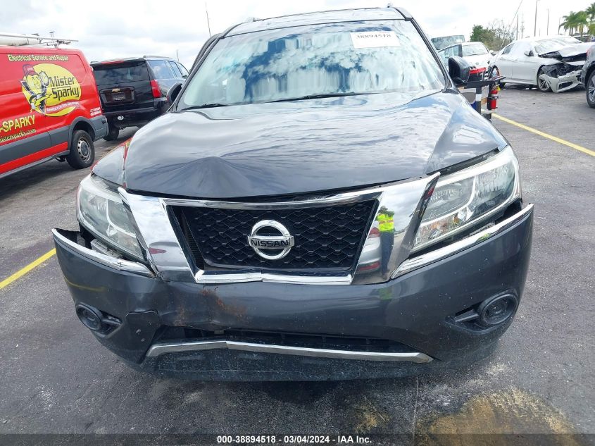 2014 Nissan Pathfinder Sv VIN: 5N1AR2MMXEC733905 Lot: 38894518