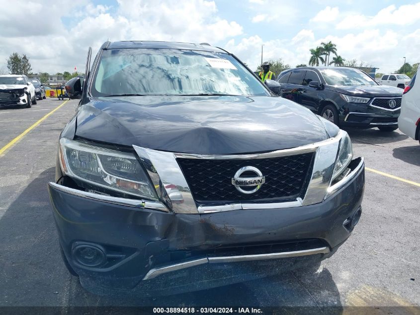 2014 Nissan Pathfinder Sv VIN: 5N1AR2MMXEC733905 Lot: 38894518