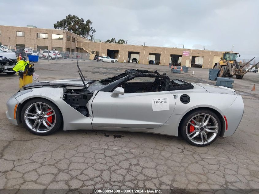 2014 Chevrolet Corvette Stingray VIN: 1G1YF3D70E5114481 Lot: 38894598