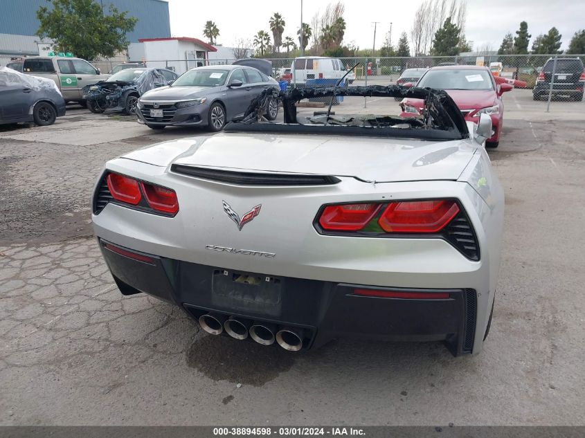 2014 Chevrolet Corvette Stingray VIN: 1G1YF3D70E5114481 Lot: 38894598