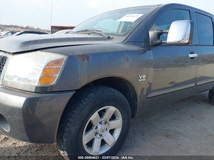 2004 Nissan Titan Le VIN: 1N6AA07B14N546949 Lot: 38894621