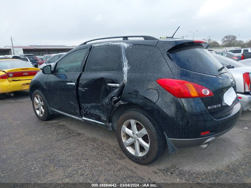 2009 Nissan Murano Sl VIN: JN8AZ18U19W018612 Lot: 38894642