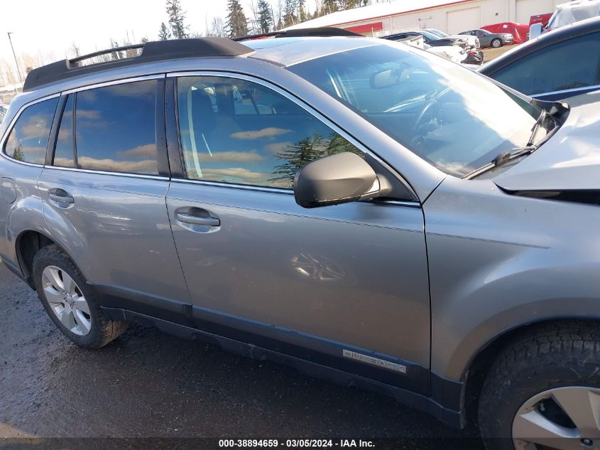 2011 Subaru Outback 2.5I Premium VIN: 4S4BRBGC9B3407984 Lot: 38894659