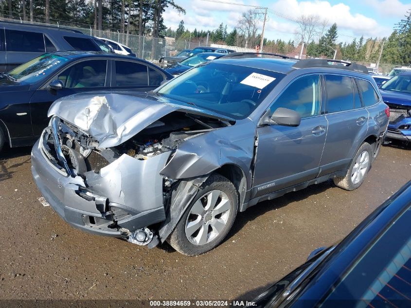 2011 Subaru Outback 2.5I Premium VIN: 4S4BRBGC9B3407984 Lot: 38894659