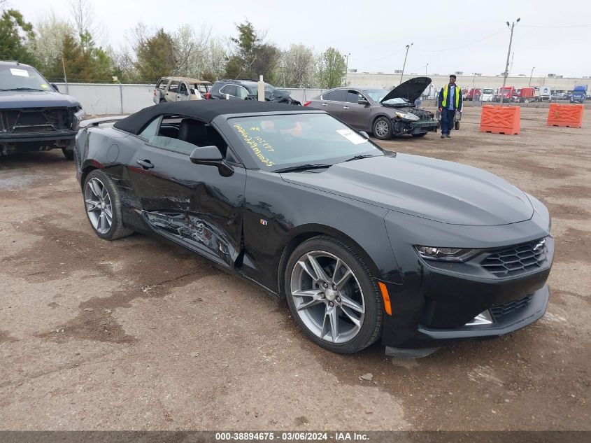 2020 CHEVROLET CAMARO RWD  2LT - 1G1FD3DS3L0107777