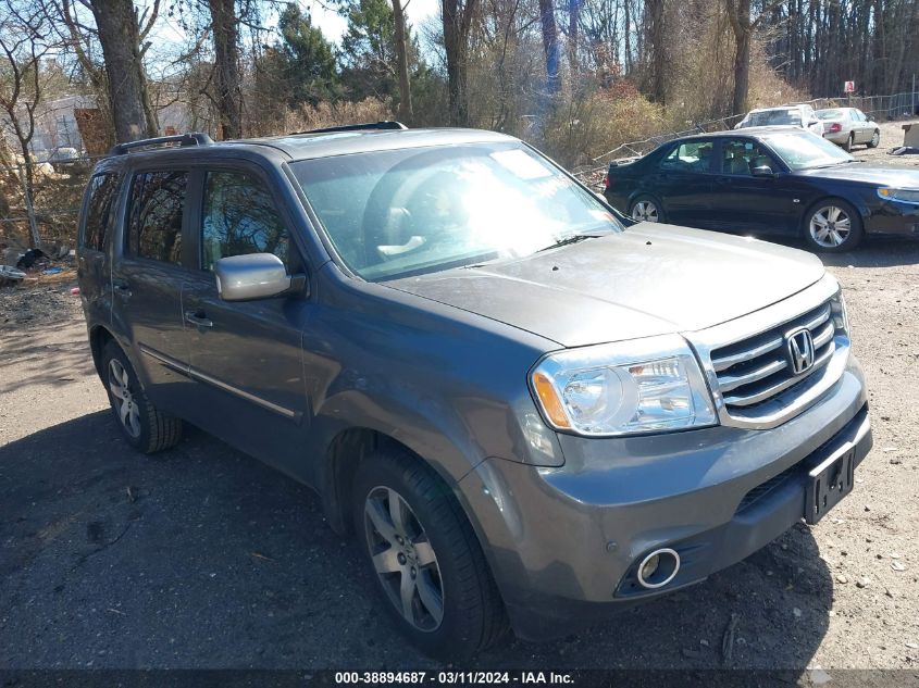 2012 Honda Pilot Touring VIN: 5FNYF4H99CB076639 Lot: 38894687