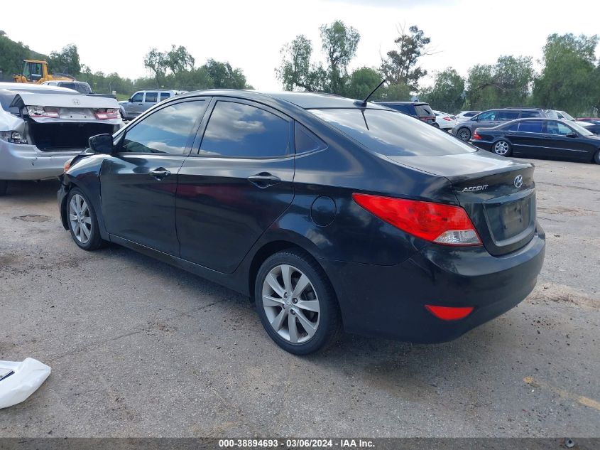 2014 Hyundai Accent Gls VIN: KMHCU4AEXEU765764 Lot: 38894693