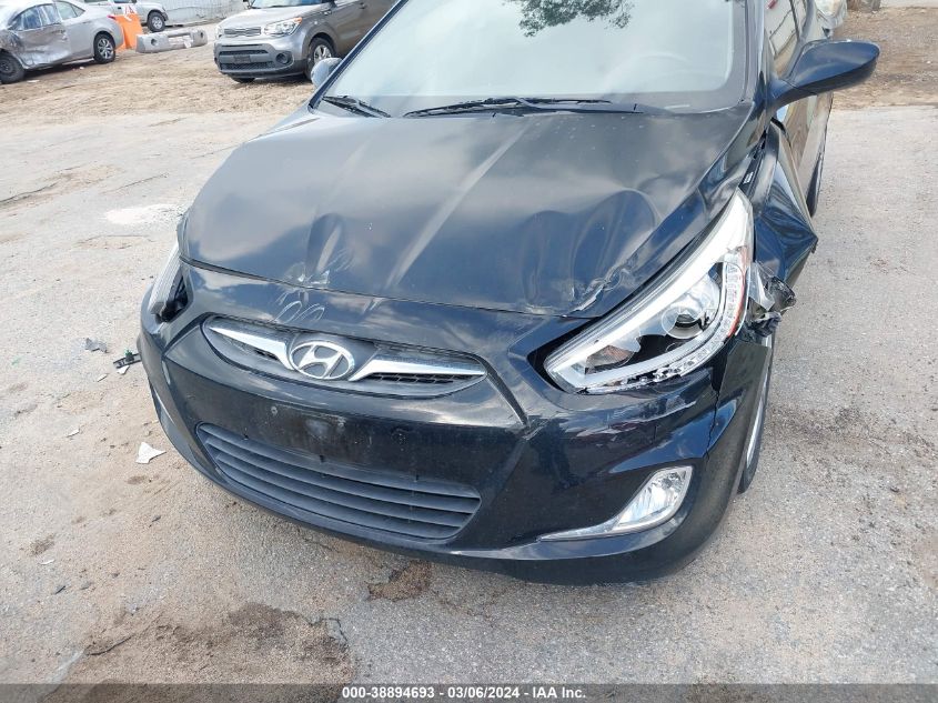 2014 Hyundai Accent Gls VIN: KMHCU4AEXEU765764 Lot: 38894693