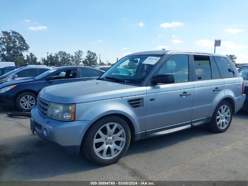 2008 Land Rover Range Rover Sport Hse VIN: SALSF25418A163138 Lot: 38894768