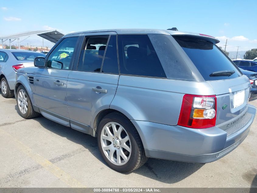 2008 Land Rover Range Rover Sport Hse VIN: SALSF25418A163138 Lot: 38894768