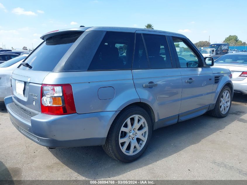 2008 Land Rover Range Rover Sport Hse VIN: SALSF25418A163138 Lot: 38894768