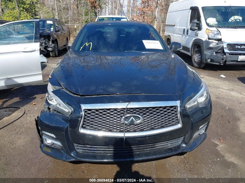 2015 Infiniti Q50 VIN: JN1BV7AR8FM394142 Lot: 38894824