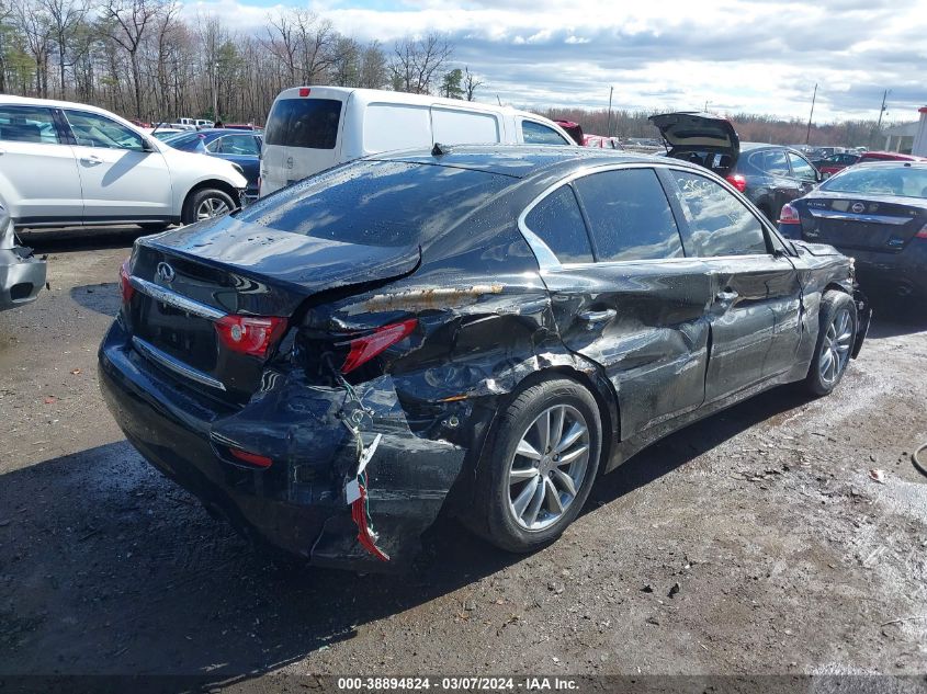 2015 Infiniti Q50 VIN: JN1BV7AR8FM394142 Lot: 38894824