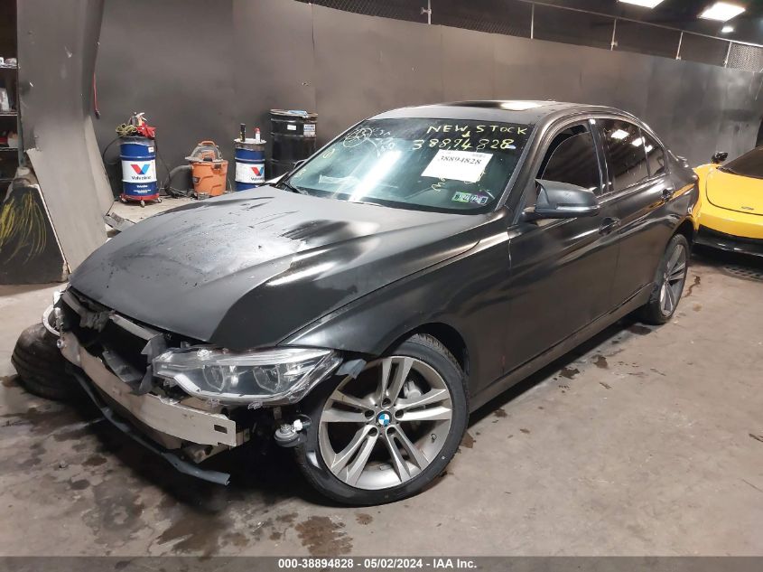 2017 BMW 340I VIN: WBA8B3G38HNU36430 Lot: 38894828