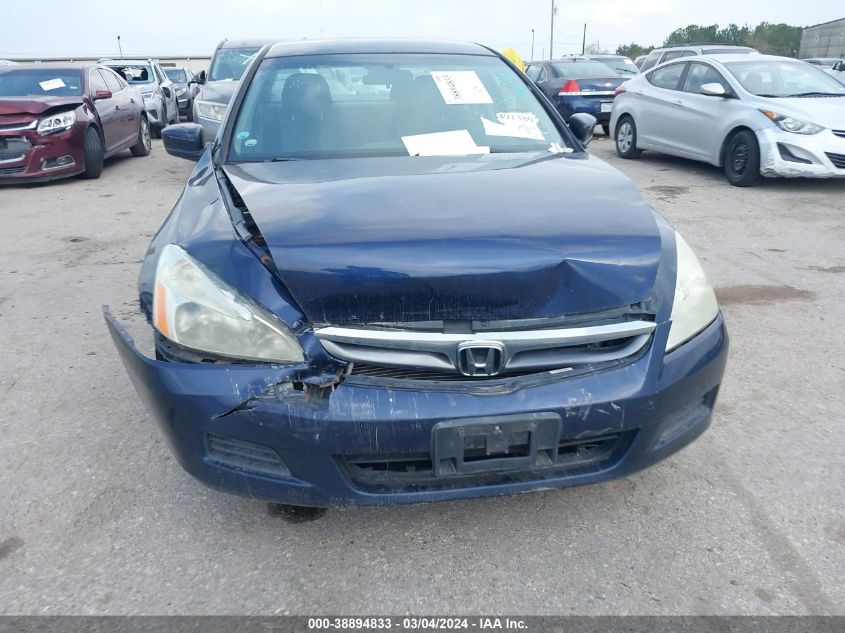 2007 Honda Accord 2.4 Lx VIN: 1HGCM56427A183514 Lot: 38894833