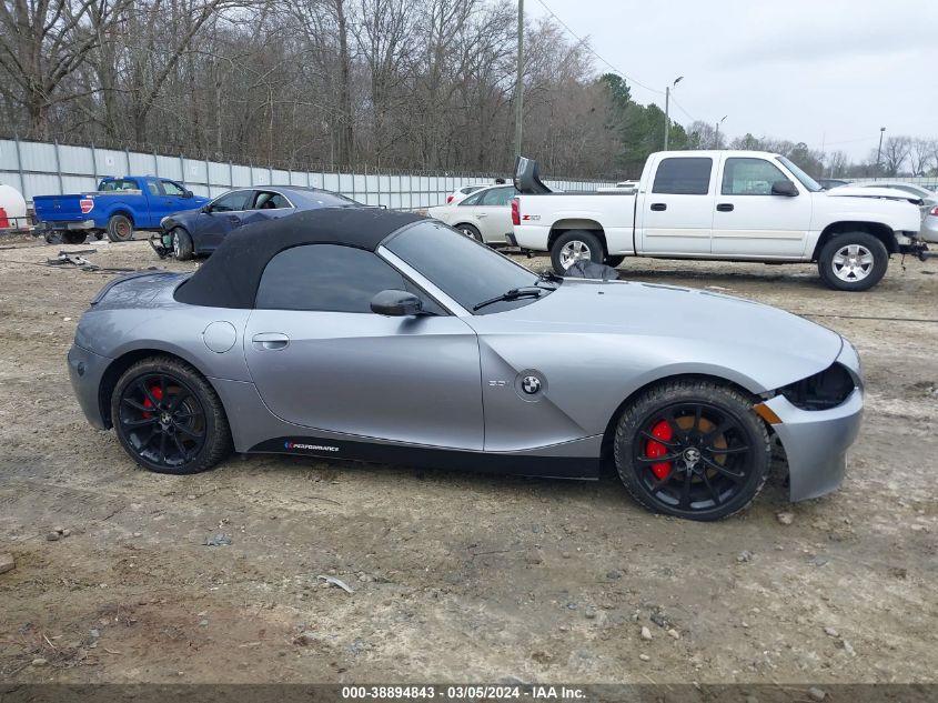 2006 BMW Z4 3.0I VIN: 4USBU33516LW58398 Lot: 38894843