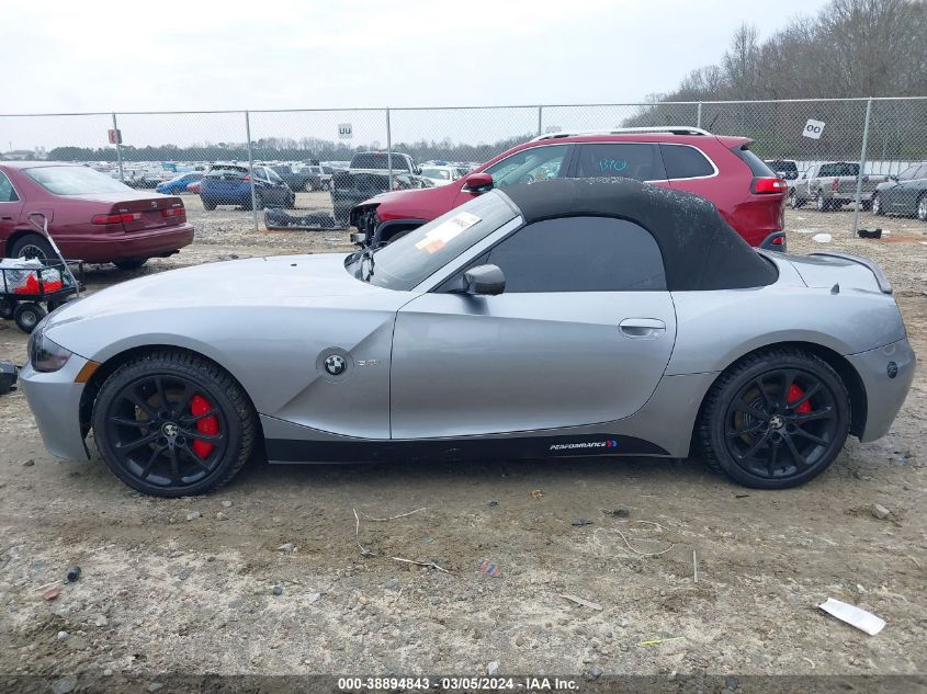 2006 BMW Z4 3.0I VIN: 4USBU33516LW58398 Lot: 38894843