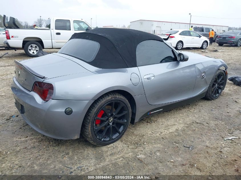 2006 BMW Z4 3.0I VIN: 4USBU33516LW58398 Lot: 38894843