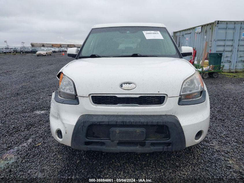 2010 Kia Soul + VIN: KNDJT2A23A7104465 Lot: 38894861