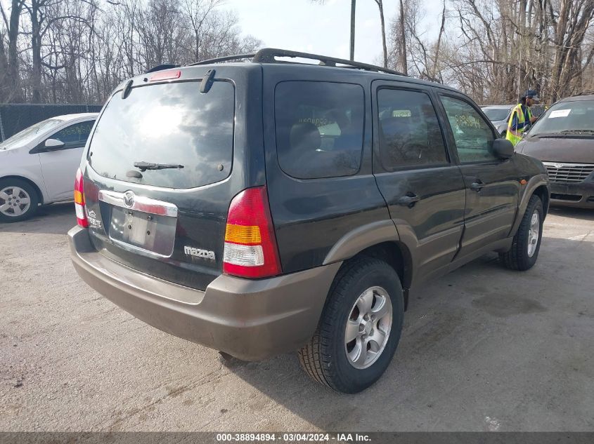 2003 Mazda Tribute Es V6 VIN: 4F2CZ96123KM50250 Lot: 38894894