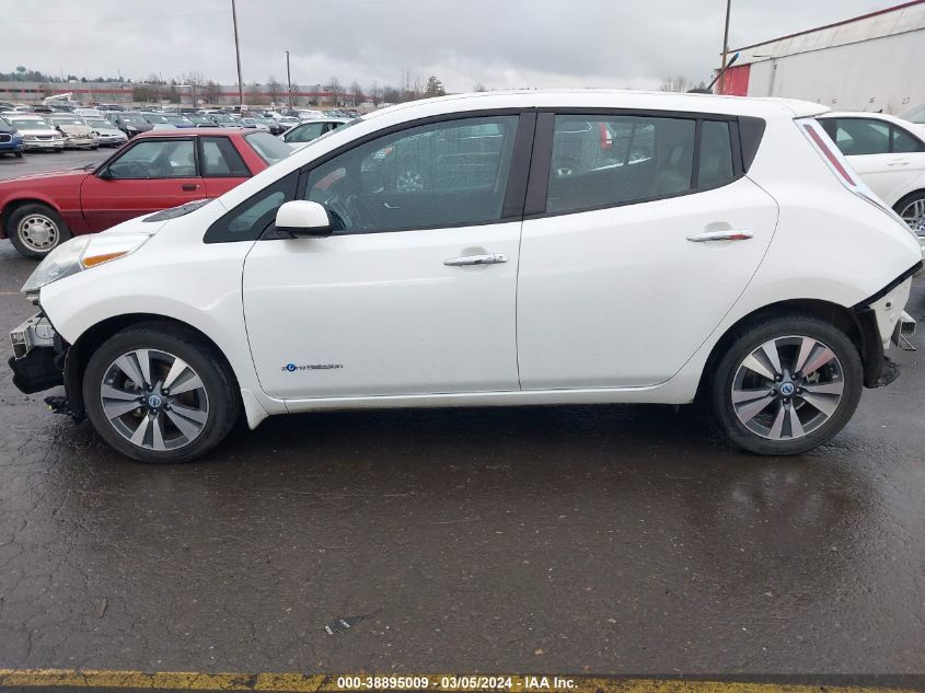 2013 Nissan Leaf Sl VIN: 1N4AZ0CP8DC405889 Lot: 38895009