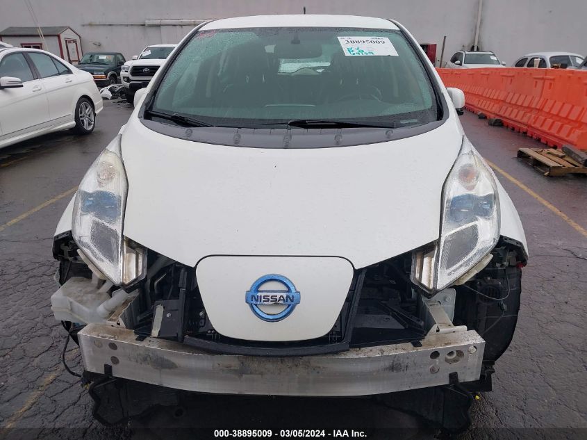 2013 Nissan Leaf Sl VIN: 1N4AZ0CP8DC405889 Lot: 38895009