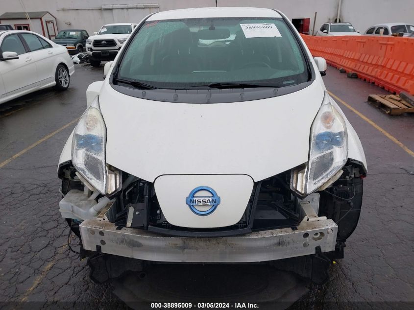 2013 Nissan Leaf Sl VIN: 1N4AZ0CP8DC405889 Lot: 38895009