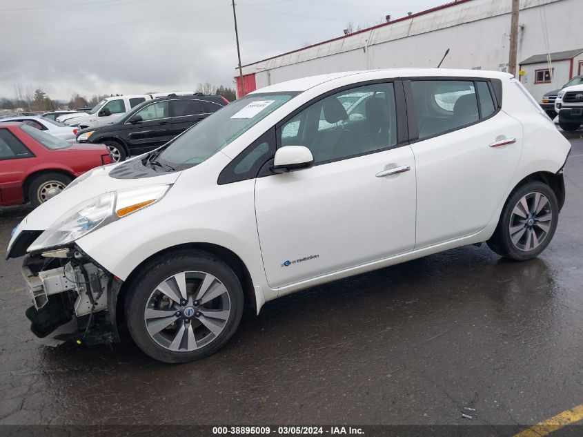 2013 Nissan Leaf Sl VIN: 1N4AZ0CP8DC405889 Lot: 38895009