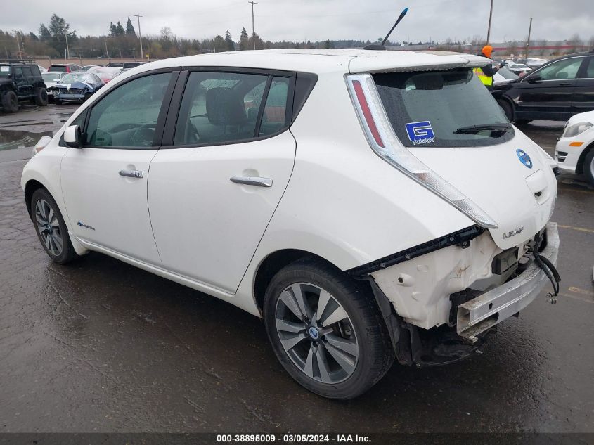 2013 Nissan Leaf Sl VIN: 1N4AZ0CP8DC405889 Lot: 38895009