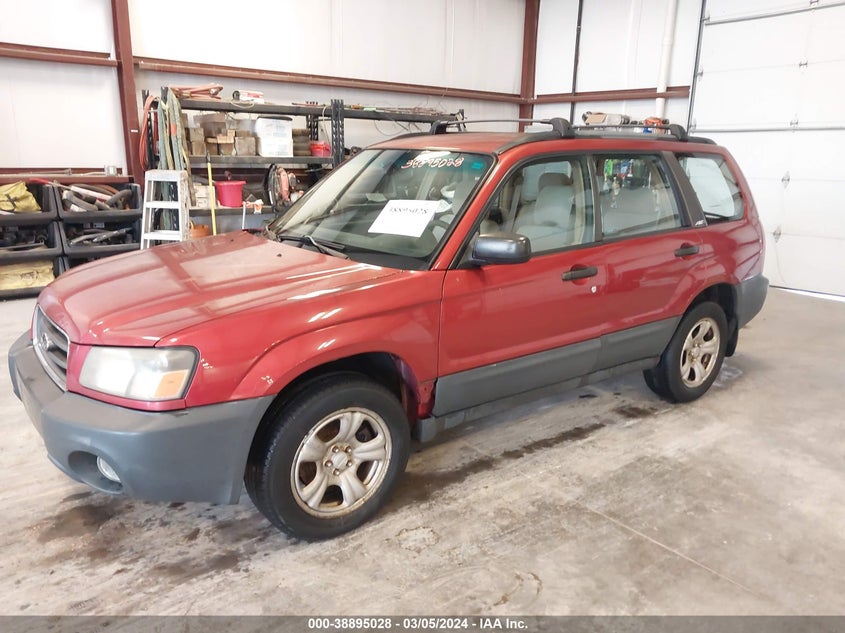 2004 Subaru Forester 2.5X VIN: JF1SG63614H755789 Lot: 38895028