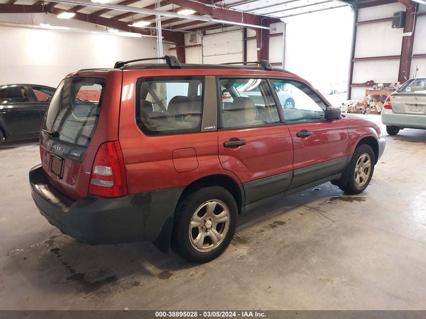 2004 Subaru Forester 2.5X VIN: JF1SG63614H755789 Lot: 38895028