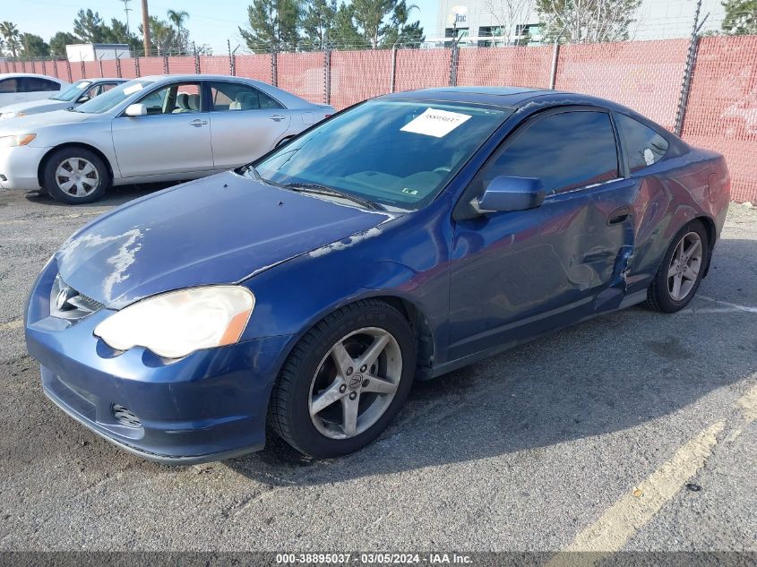 2004 Acura Rsx VIN: JH4DC54804S015340 Lot: 38895037