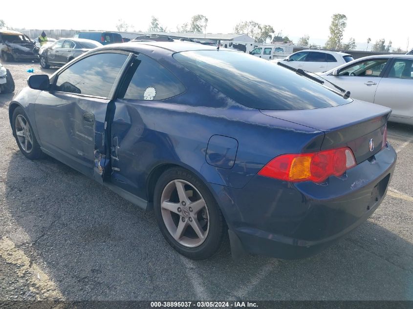 2004 Acura Rsx VIN: JH4DC54804S015340 Lot: 38895037