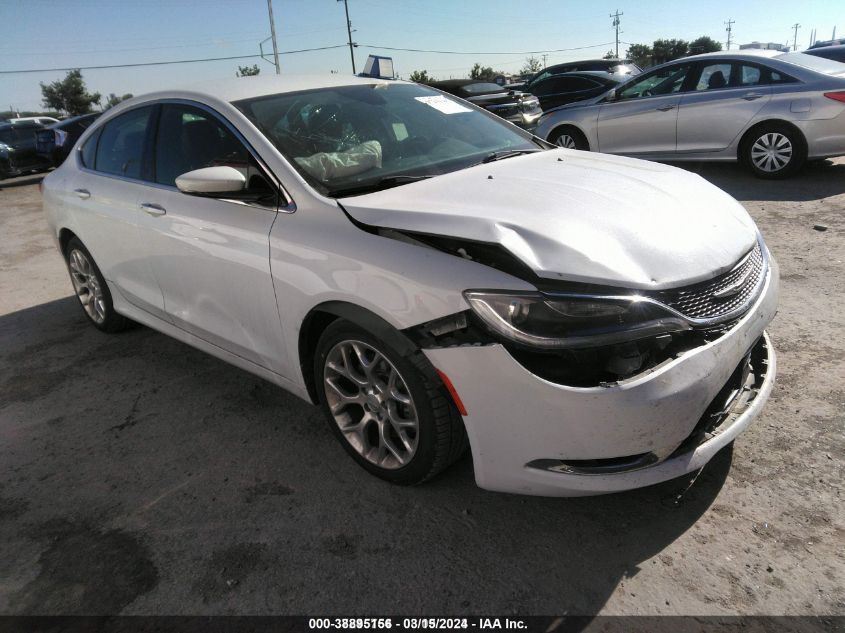 2015 Chrysler 200 C VIN: 1C3CCCEG3FN624273 Lot: 38895156