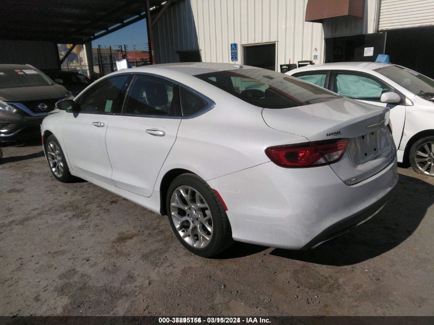 2015 Chrysler 200 C VIN: 1C3CCCEG3FN624273 Lot: 38895156