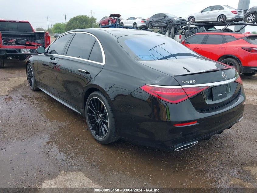 2022 MERCEDES-BENZ S 580 580 4MATIC - W1K6G7GB8NA139497