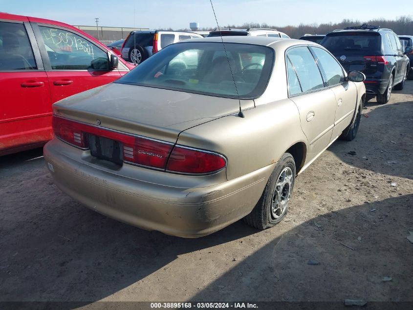 2004 Buick Century VIN: 2G4WS52J541174885 Lot: 38895168