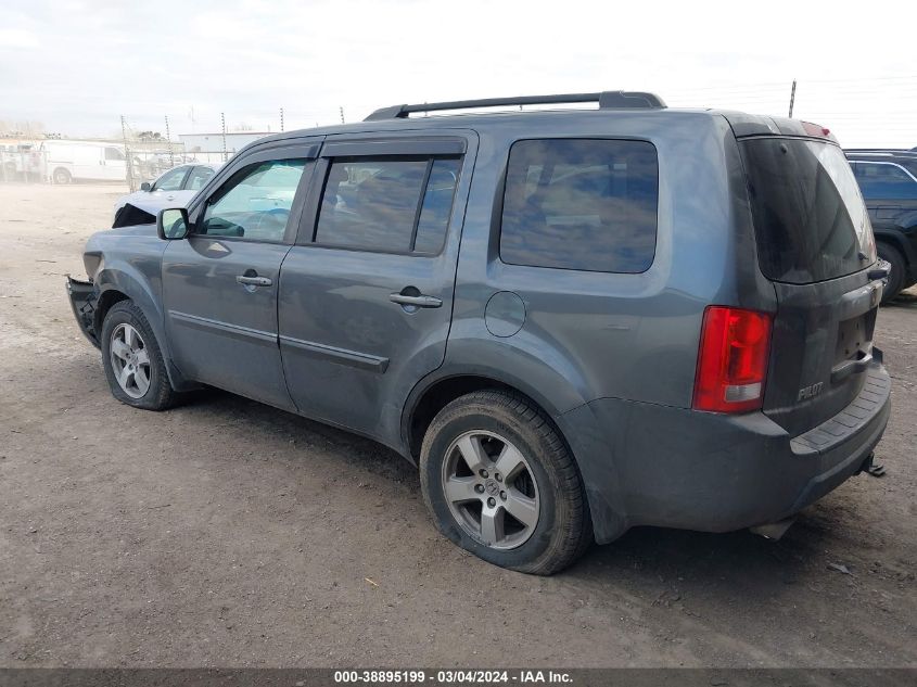 2011 Honda Pilot Ex-L VIN: 5FNYF4H54BB087639 Lot: 38895199