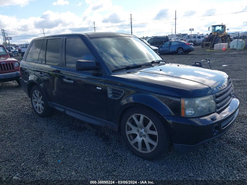 2008 Land Rover Range Rover Sport Hse VIN: SALSK25458A151876 Lot: 38895224