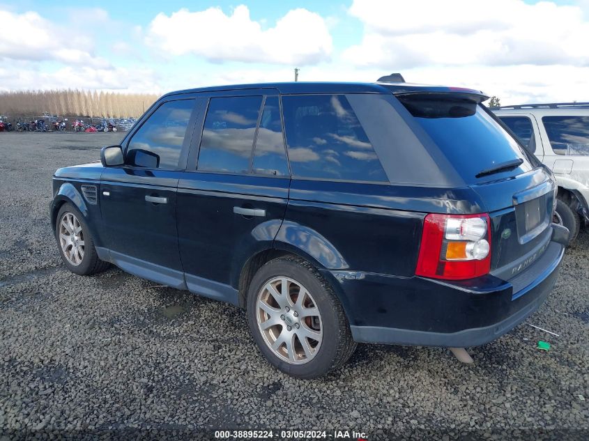 2008 Land Rover Range Rover Sport Hse VIN: SALSK25458A151876 Lot: 38895224