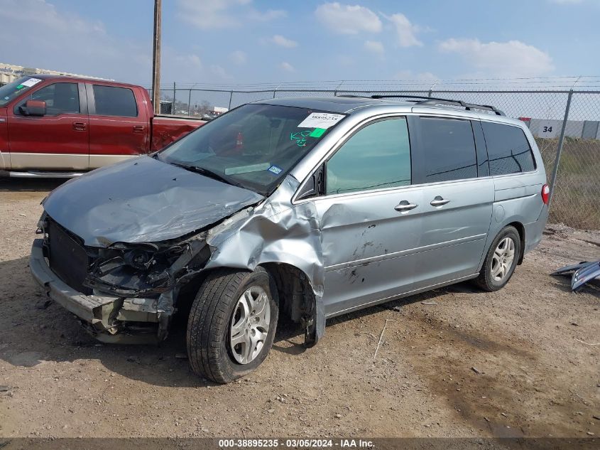 2005 Honda Odyssey Ex-L VIN: 5FNRL38755B134951 Lot: 38895235