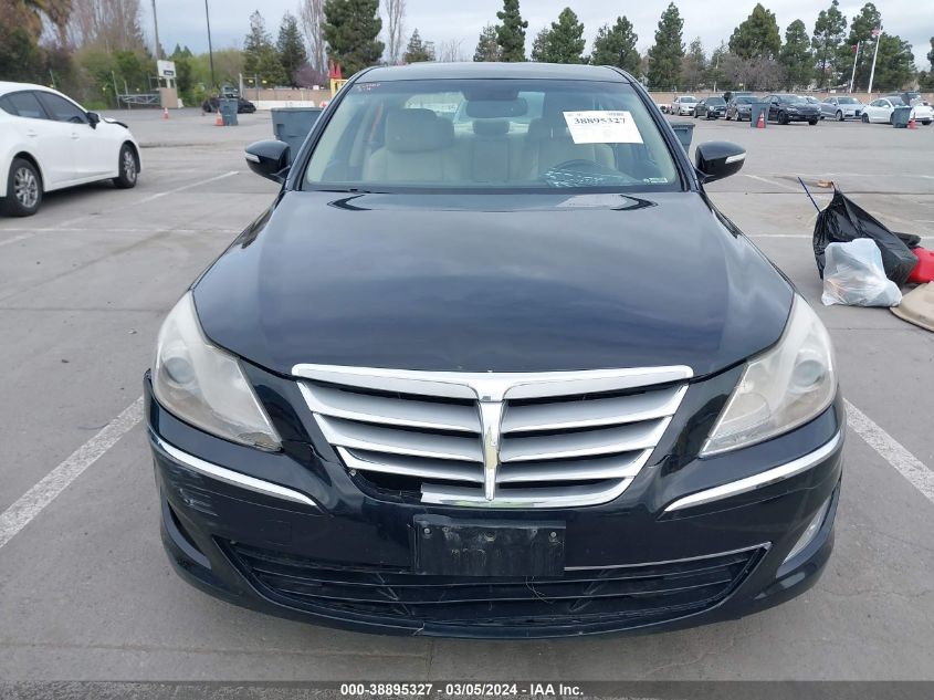 2012 Hyundai Genesis 3.8 VIN: KMHGC4DDXCU179120 Lot: 38895327