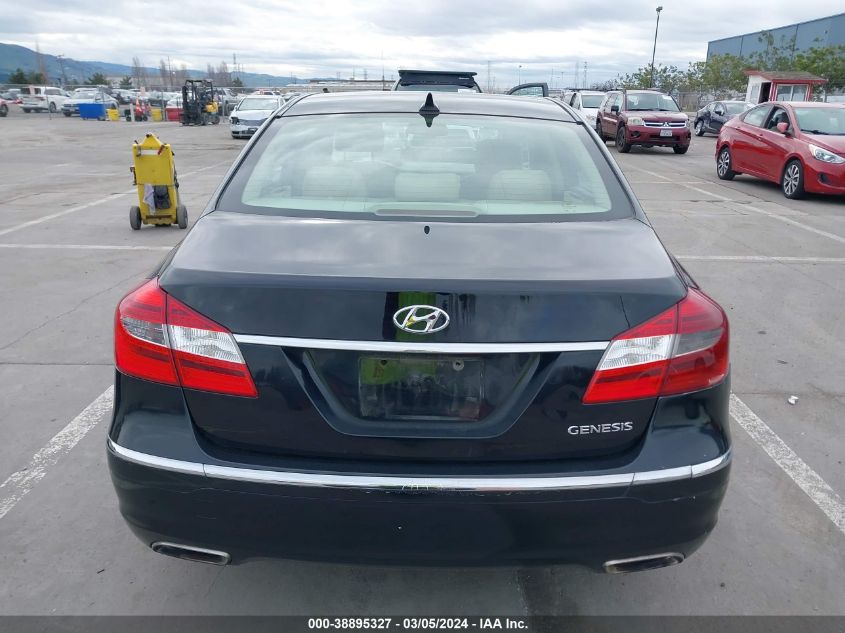 2012 Hyundai Genesis 3.8 VIN: KMHGC4DDXCU179120 Lot: 38895327