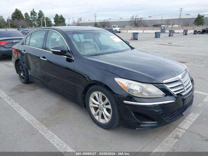 2012 Hyundai Genesis 3.8 VIN: KMHGC4DDXCU179120 Lot: 38895327