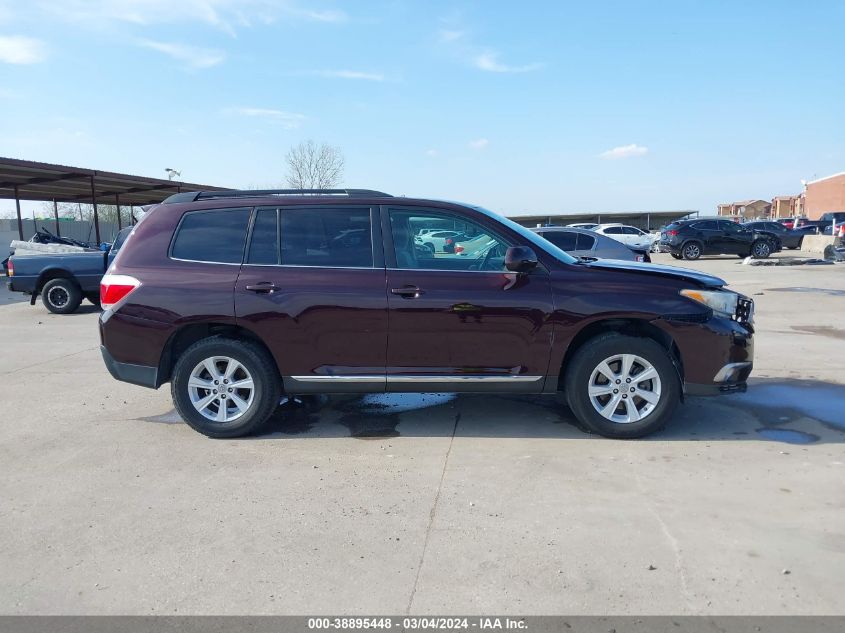 2011 Toyota Highlander Base V6 VIN: 5TDZK3EH1BS037818 Lot: 38895448