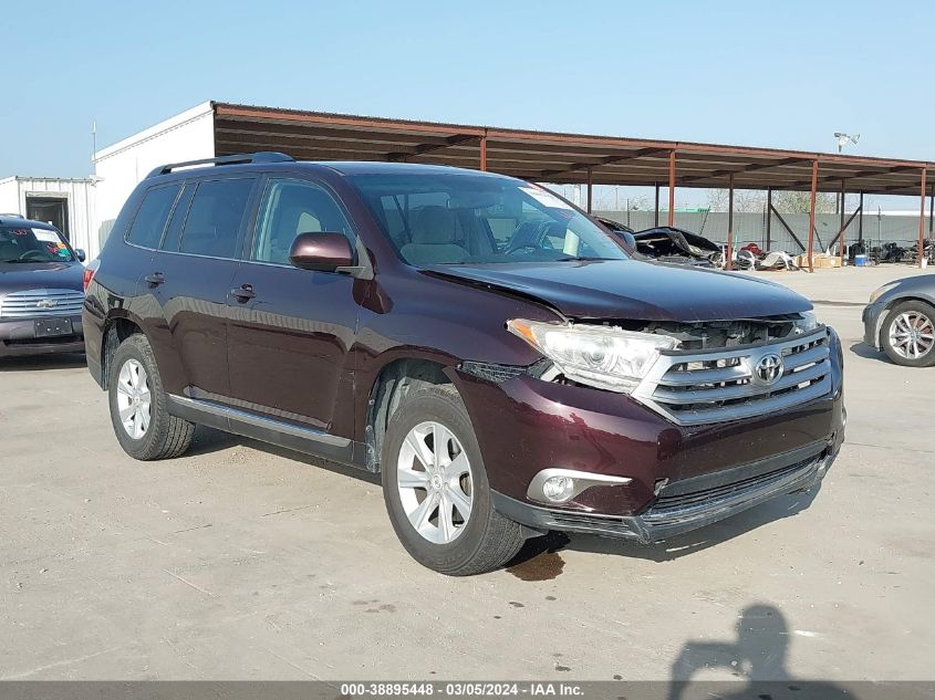 2011 Toyota Highlander Base V6 VIN: 5TDZK3EH1BS037818 Lot: 38895448