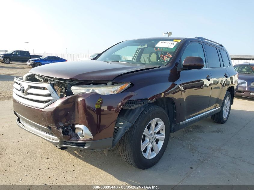 2011 Toyota Highlander Base V6 VIN: 5TDZK3EH1BS037818 Lot: 38895448