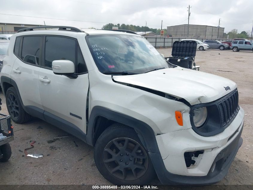 2020 Jeep Renegade Altitude Fwd VIN: ZACNJABB0LPL41742 Lot: 38895485